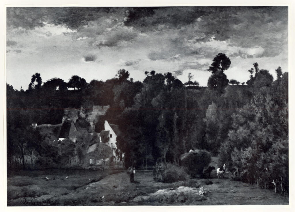 Anonimo , Daubigny, Charles François - sec. XIX , fronte