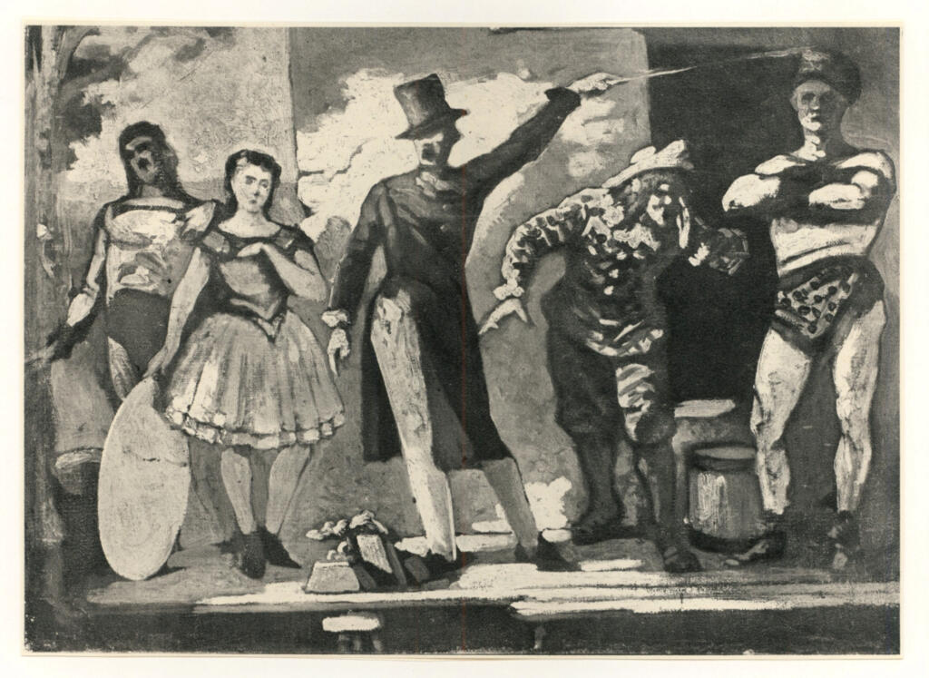 Anonimo , Daumier, Honoré - sec. XIX - Acrobati , fronte