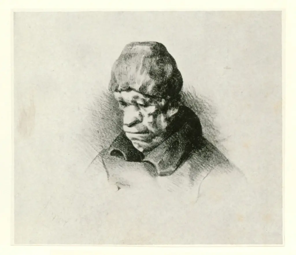 Anonimo , Daumier, Honor&eacute; - - , fronte