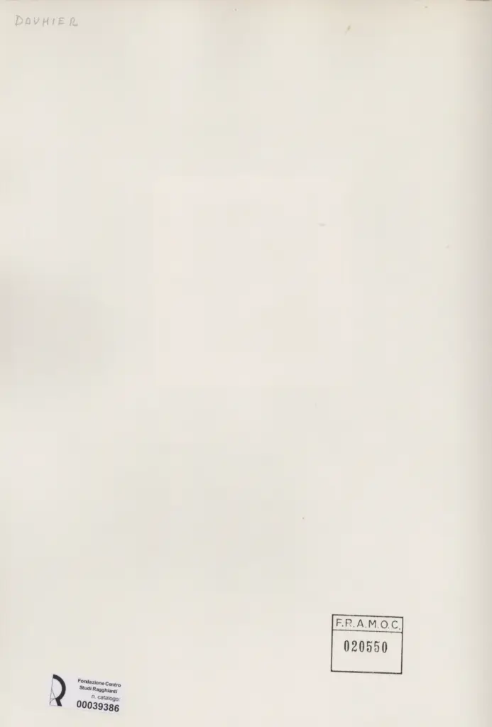 Anonimo, Anonimo , retro