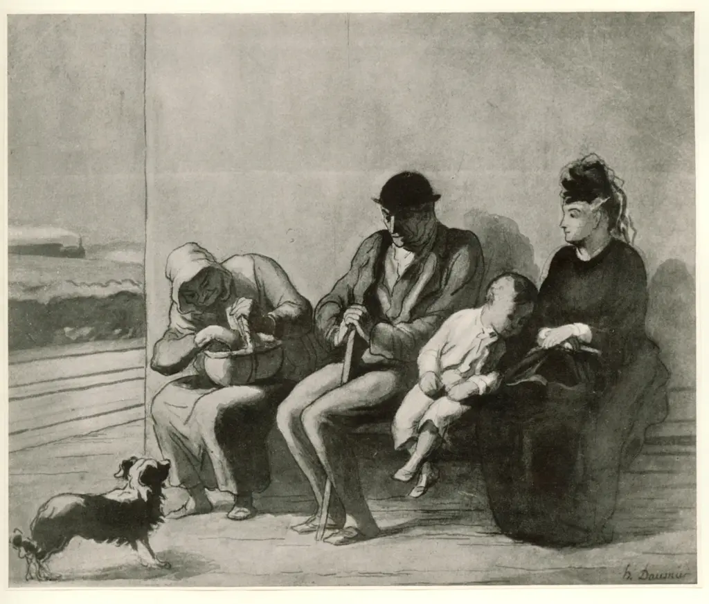 Anonimo , Daumier, Honor&eacute; , fronte