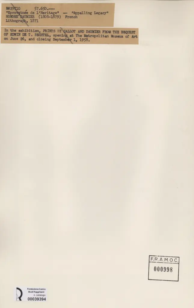 Anonimo, Anonimo , retro