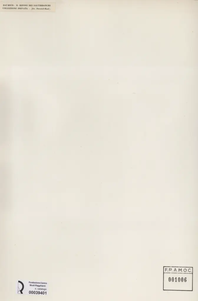 Anonimo, Anonimo , retro