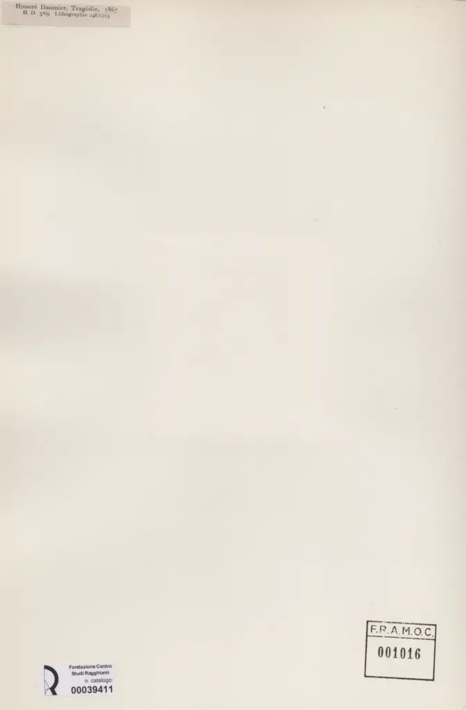 Anonimo, Anonimo , Daumier, Honor&eacute; - sec. XIX - , retro