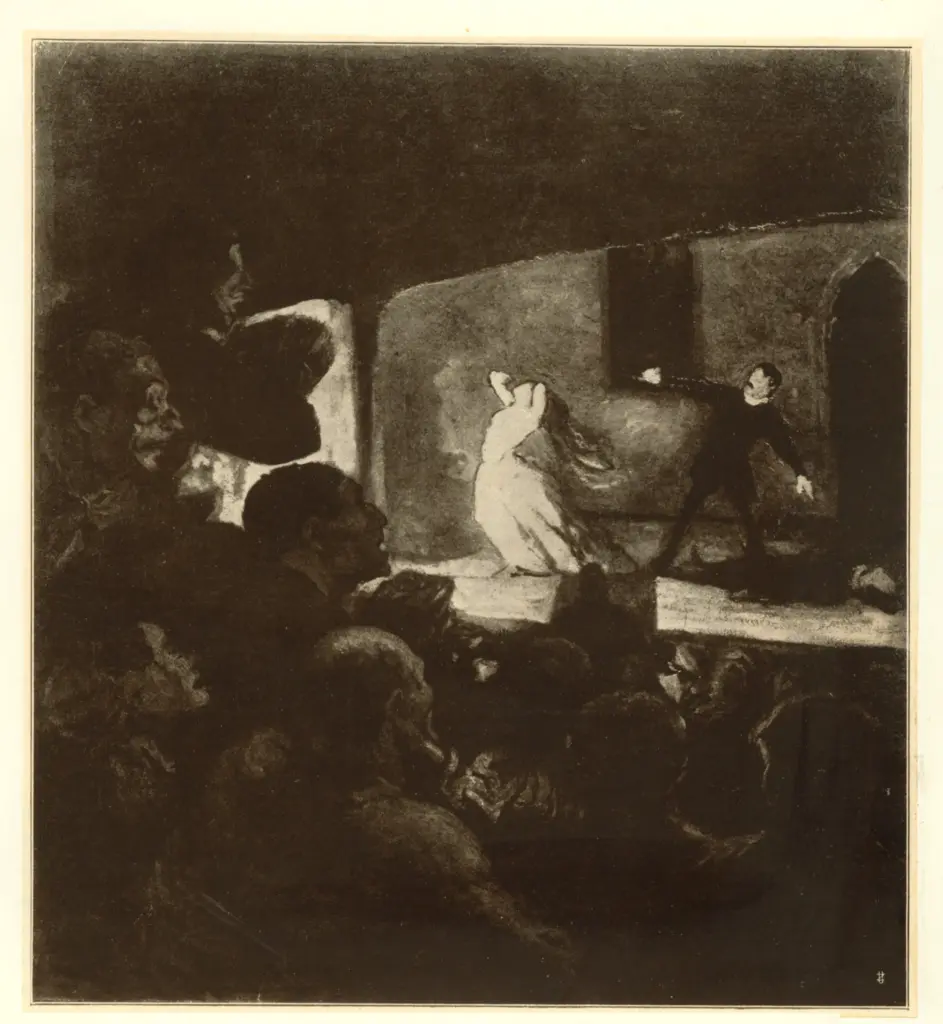 Anonimo , Daumier, Honor&eacute; , fronte