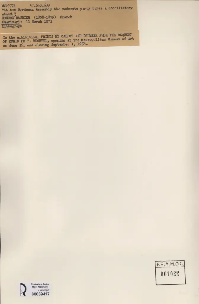 Anonimo , Daumier, Honoré , retro