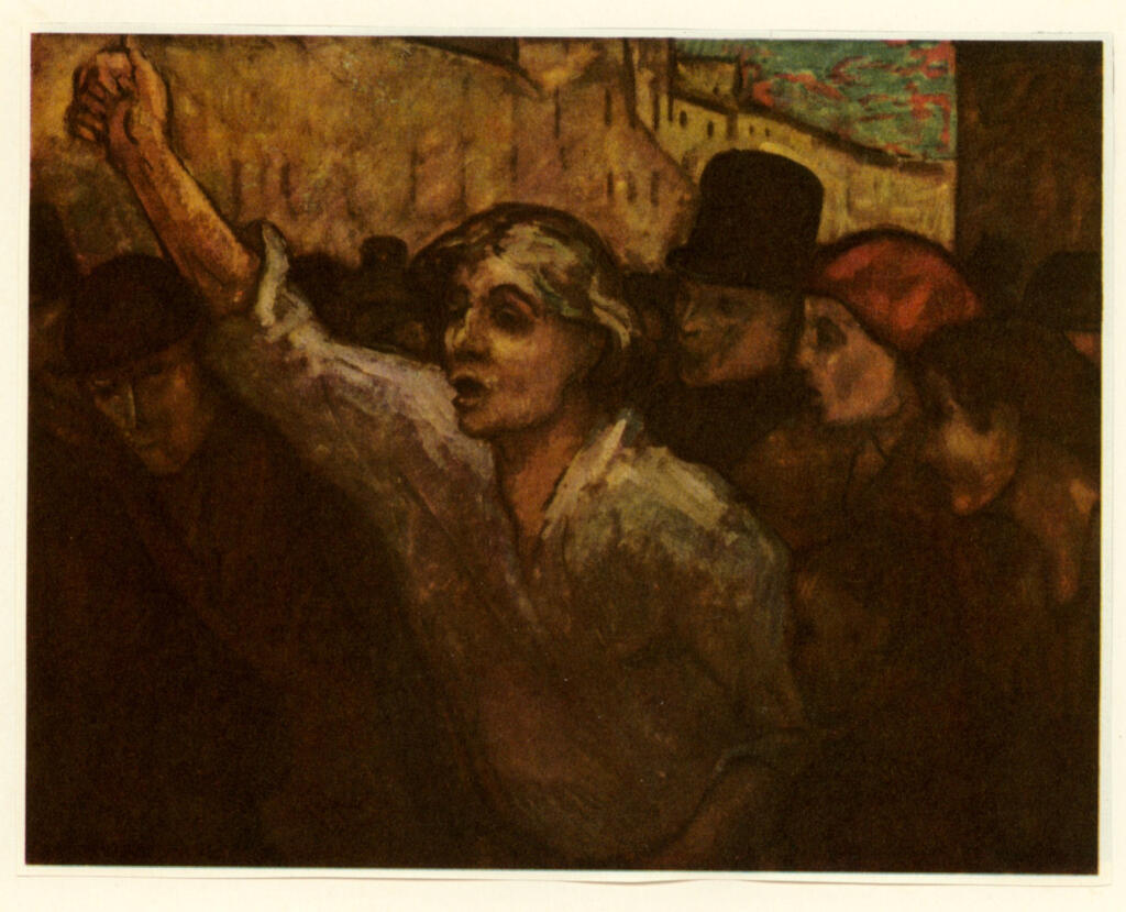 Anonimo , Daumier, Honoré - sec. XIX - The uprising
