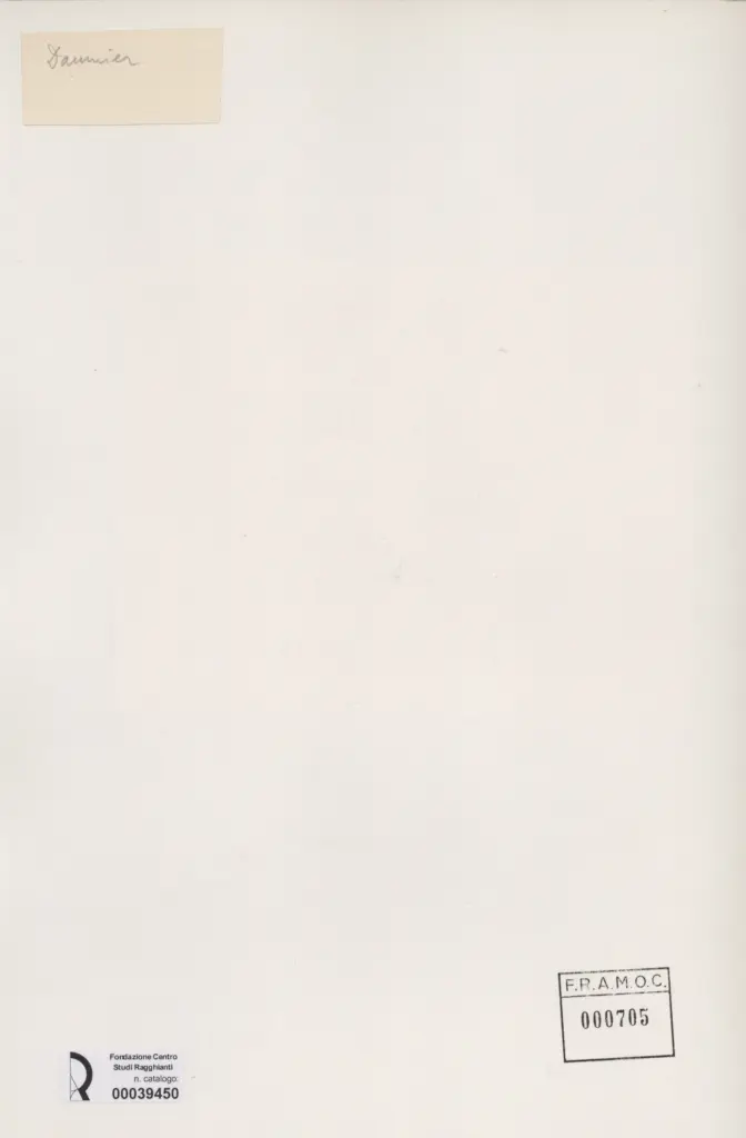 Anonimo, Anonimo , retro