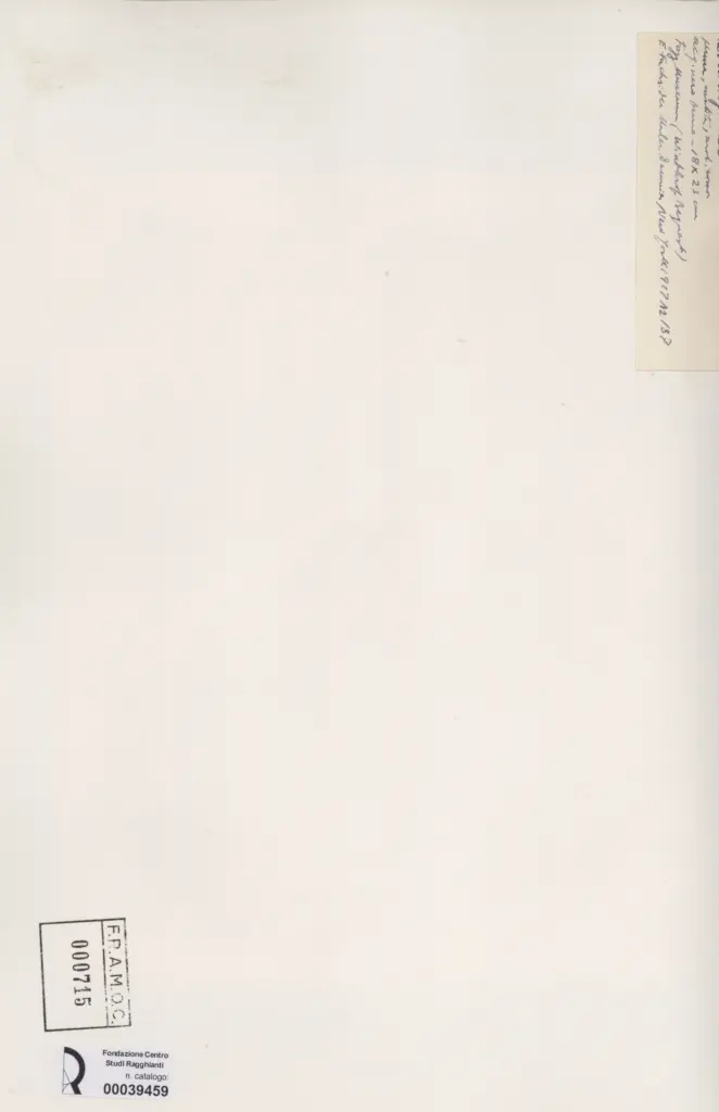 Anonimo, Anonimo , retro