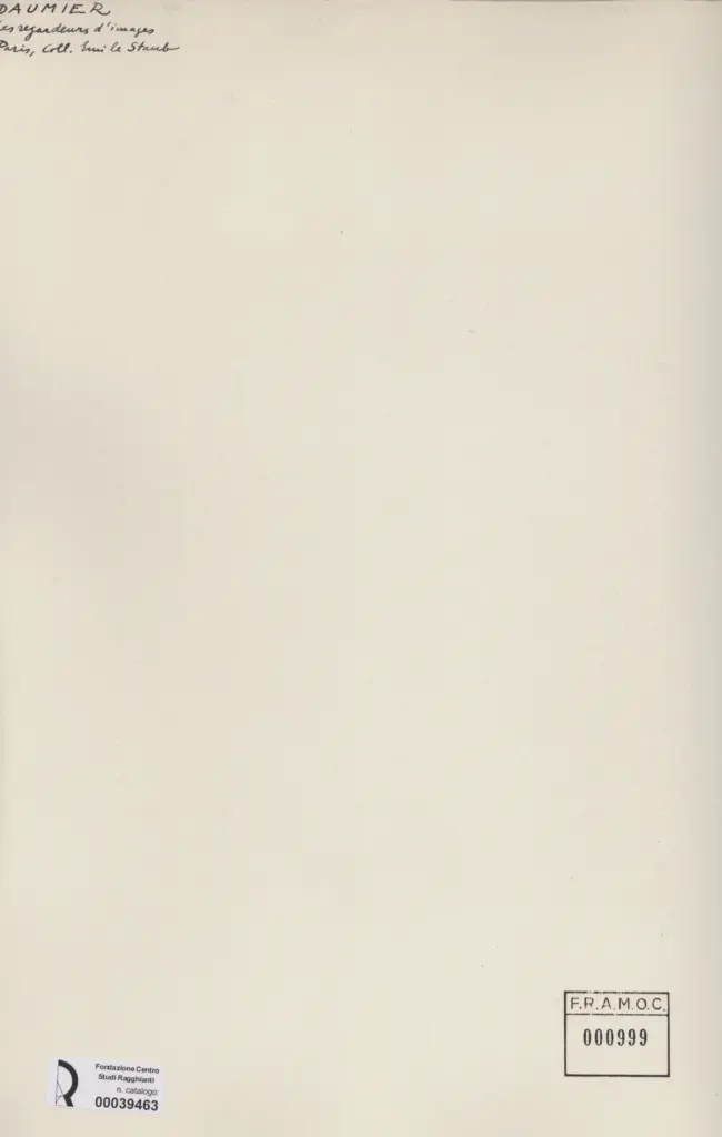 Anonimo , Daumier, Honoré - sec. XIX - Les regardeurs d'images , retro