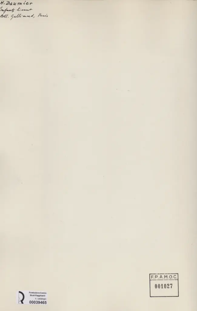 Anonimo , Daumier, Honor&eacute; - sec. XIX - Enfant lisant , retro