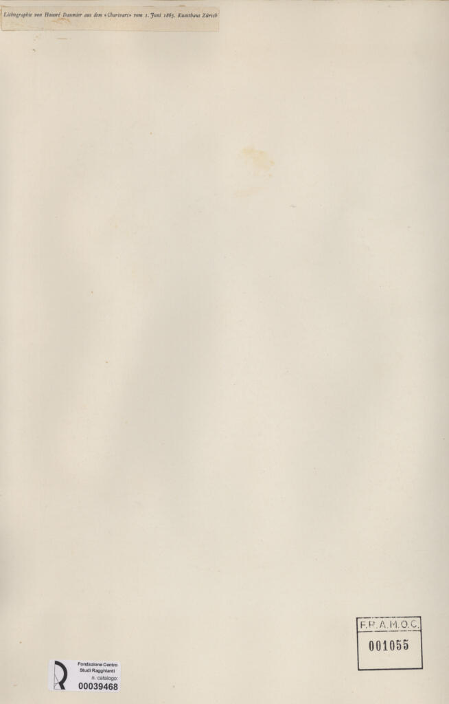 Anonimo , Daumier, Honoré - sec. XIX - Charivari , retro