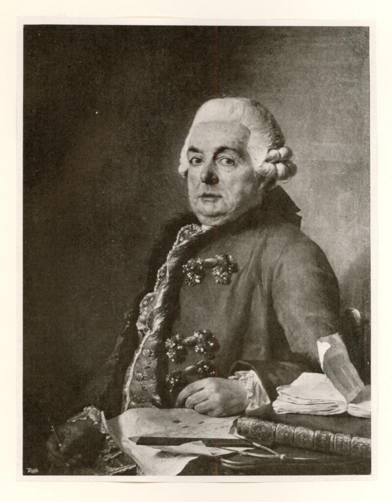 Anonimo , David, Jacques-Louis - sec. XVIII - Portrait de M. Desmaisons, son oncle , fronte