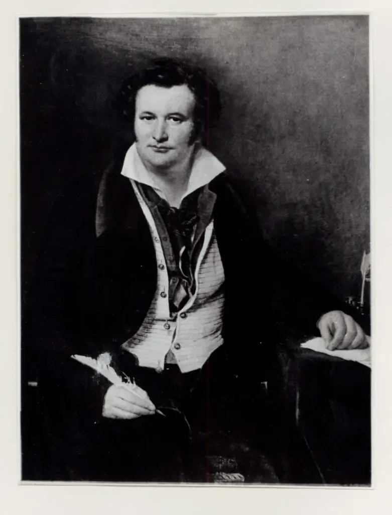 Anonimo , David, Jacques-Louis - sec. XIX - Portrait du comedien Wolf dit Bernard , fronte