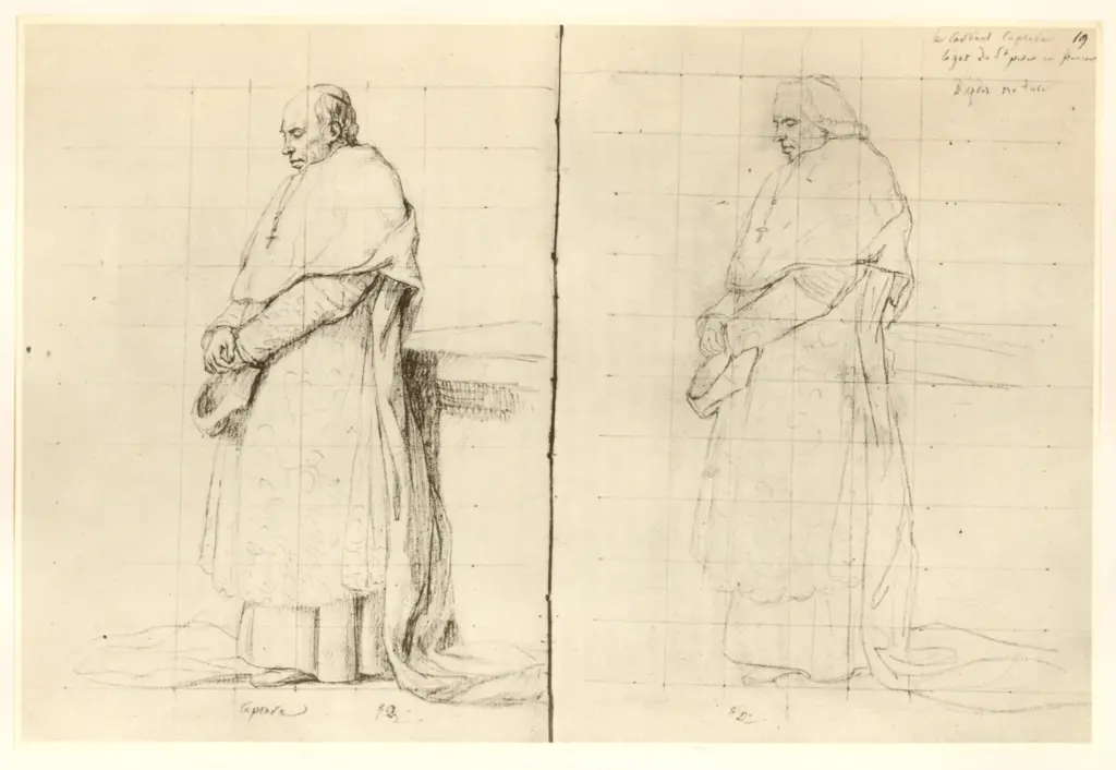 Anonimo , David, Jacques-Louis - sec. XIX , fronte