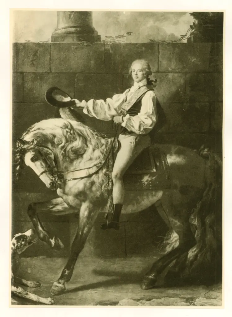 Anonimo , David, Jacques-Louis - sec. XIX - Le Comte Potocki , fronte