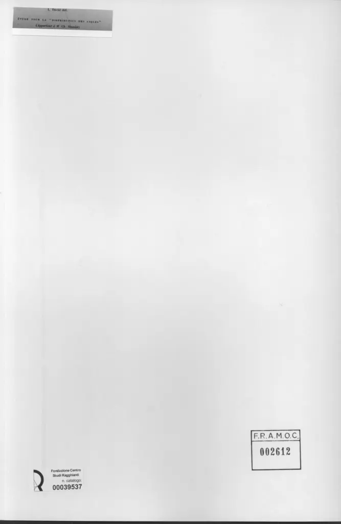 Anonimo , David, Jacques-Louis - sec. XIX - &Eacute;tude pour la "Distribution des Aigles" , retro