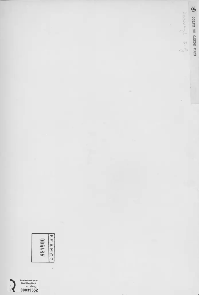 Anonimo , Decamps, A.G. - sec. XIX - Luogo d'incontro , retro