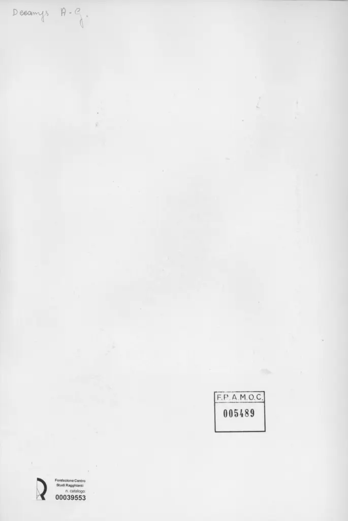 Anonimo , Decamps, A.G. - sec. XIX - Al molo , retro