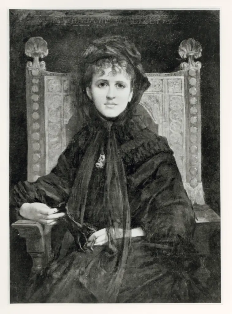 Anonimo , Delaunay, J.E. - sec. XIX - Mme Bizet , fronte