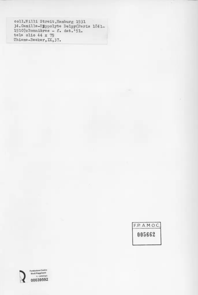 Anonimo , Delphy, Hippolyte Camille , retro