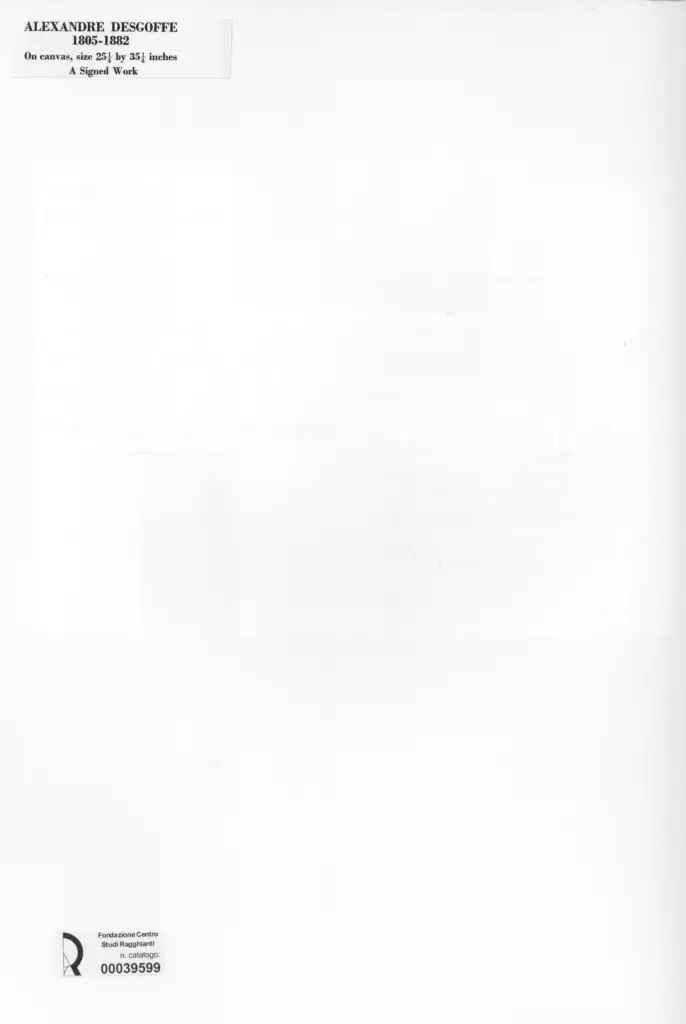Anonimo , Desgoffe, Alexandre - sec. XIX - Il lancio , retro