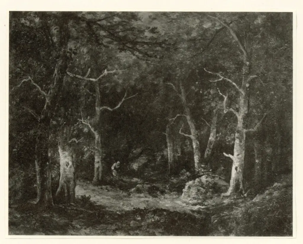 Diaz De La Pena, Narcisse , Waldlandschaft -