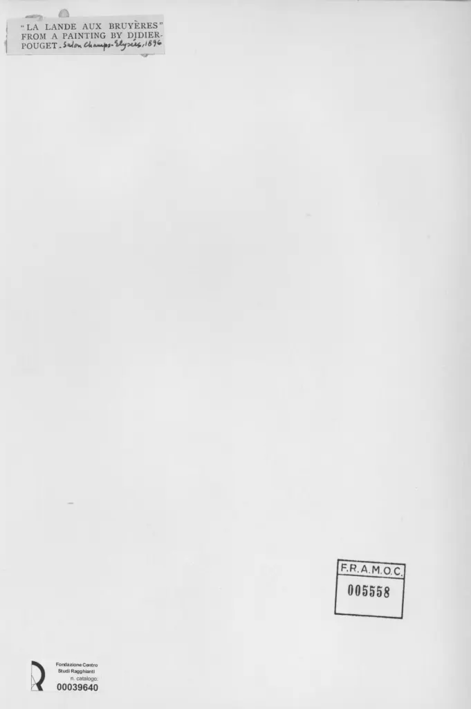 Anonimo , Didier-Pouget, William - sec. XIX - La Lande Aux Bruy&egrave;res , retro