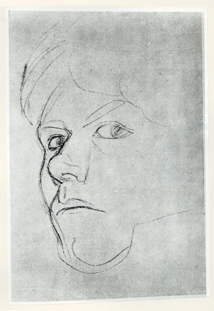 Anonimo , Delacroix, Eugène - sec. XIX - Delacroix par lui-même , fronte