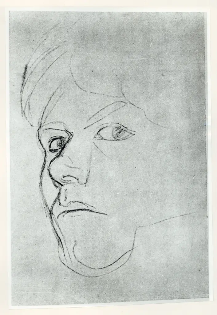 Anonimo , Delacroix, Eug&egrave;ne - sec. XIX - Delacroix par lui-m&ecirc;me , fronte