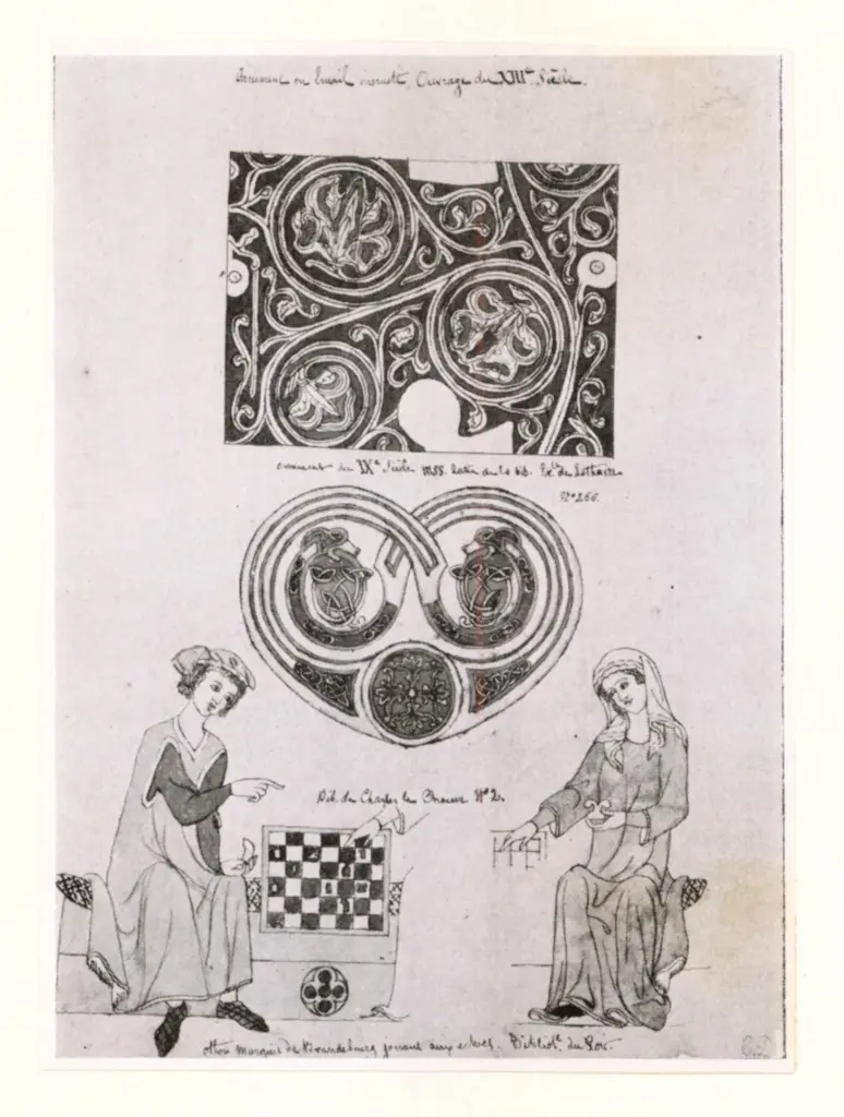 Anonimo , Delacroix, Eug&egrave;ne - sec. XIX - Feuille d'&eacute;tudes , fronte