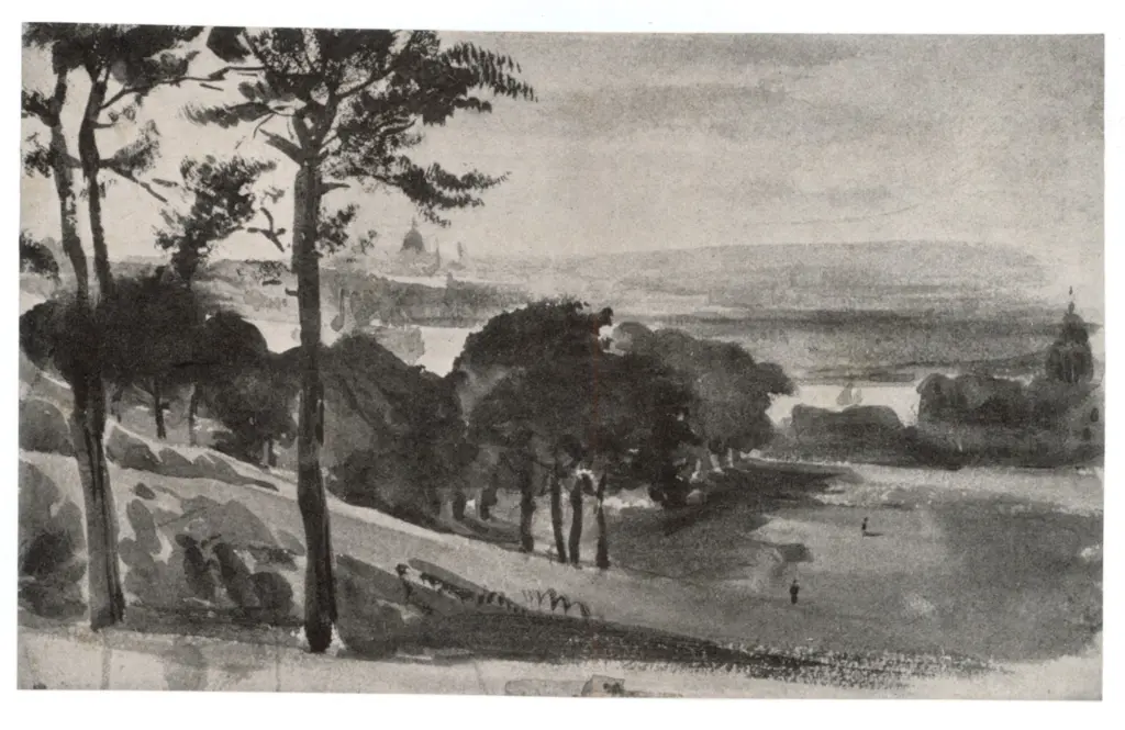 Anonimo , Delacroix, Eugène - sec. XIX - Dintorni di Londra , fronte