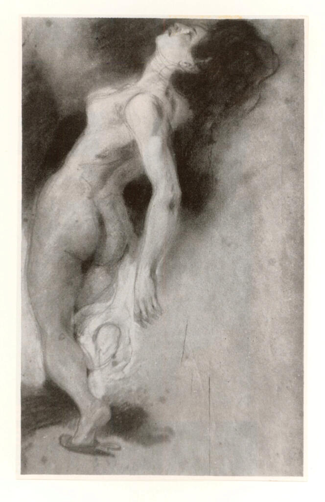 Anonimo , Delacroix, Eugène - sec. XIX - Study for the "Death of Sardanapalus" , fronte