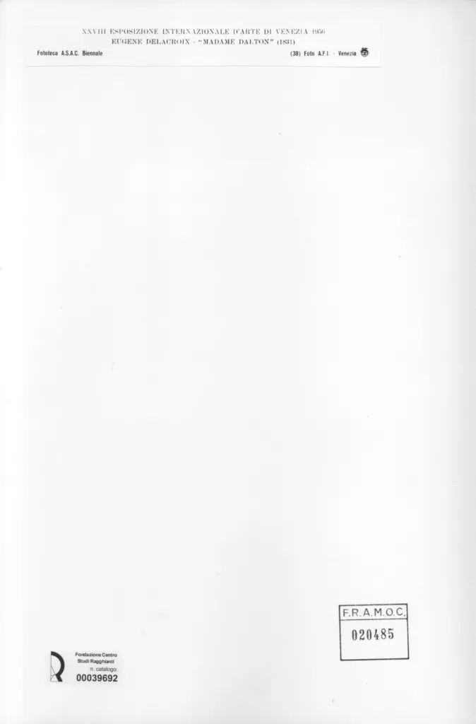 Anonimo , Delacroix, Eug&egrave;ne - sec. XIX - Madame Dalton , retro