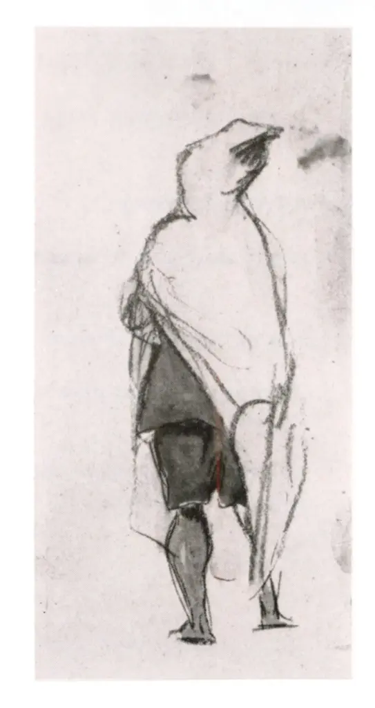 Anonimo , Delacroix, Eug&egrave;ne - sec. XIX - &Eacute;tude d'Arabe , fronte