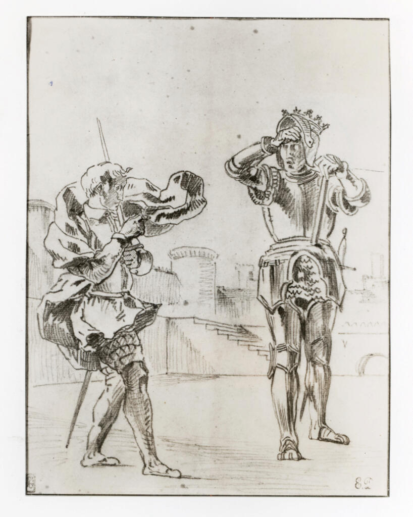Anonimo , Delacroix, Eugène - sec. XIX