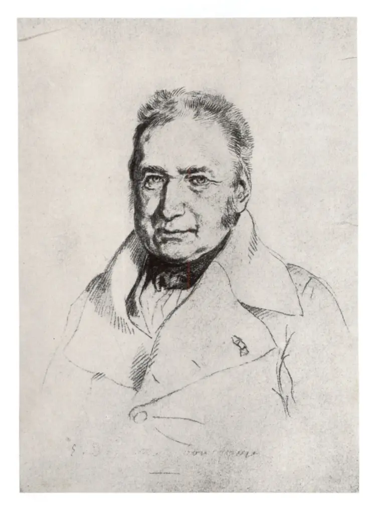 Anonimo , Delacroix, Eug&egrave;ne - sec. XIX - Ritratto del generale Carlo Delacroix , fronte