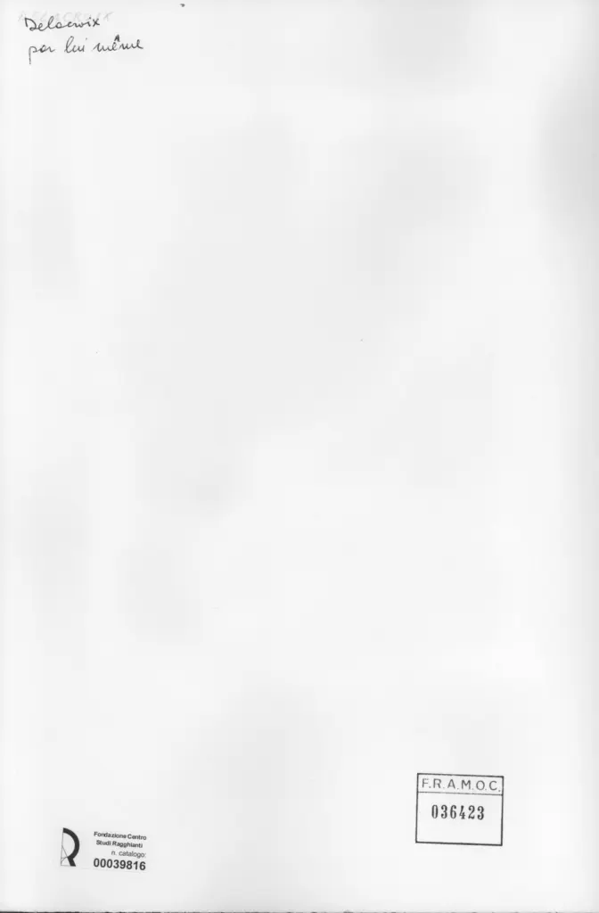 Anonimo, Anonimo , retro