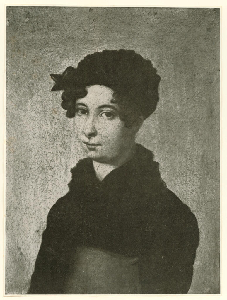 Anonimo , Delacroix, Eugène - sec. XIX - Elisabetta Salter , fronte