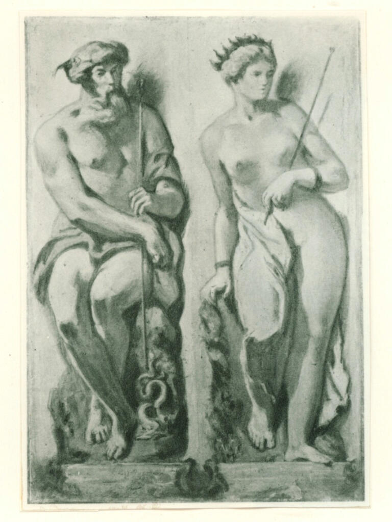 Anonimo , Delacroix, Eugène - sec. XIX - I fiumi di Francia