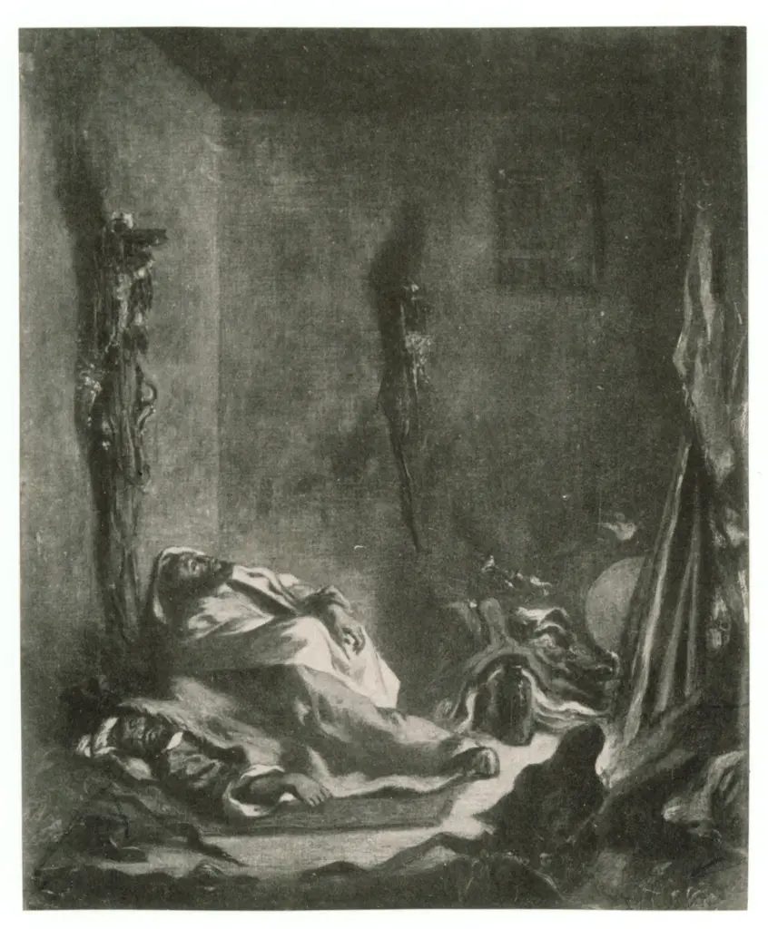 Anonimo , Delacroix, Eug&egrave;ne - sec. XIX - Corpo di guardia a Meknes , fronte