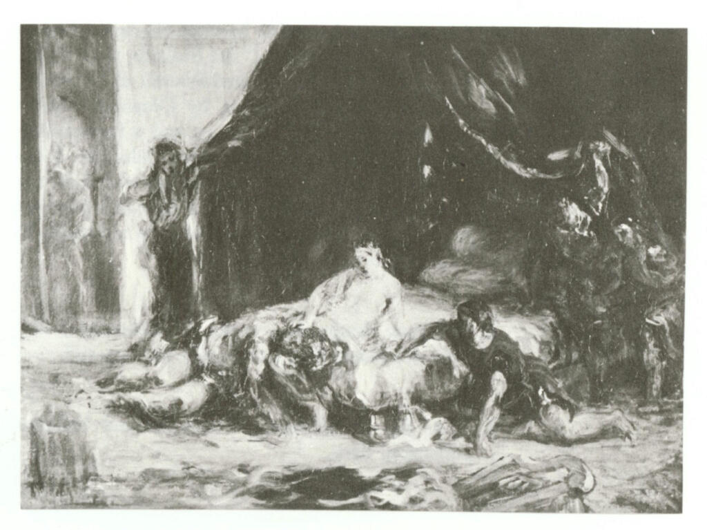 Anonimo , Delacroix, Eugène - sec. XIX - Samson and Delilah , fronte