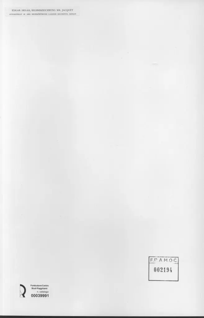 Anonimo , Degas, Edgar , retro