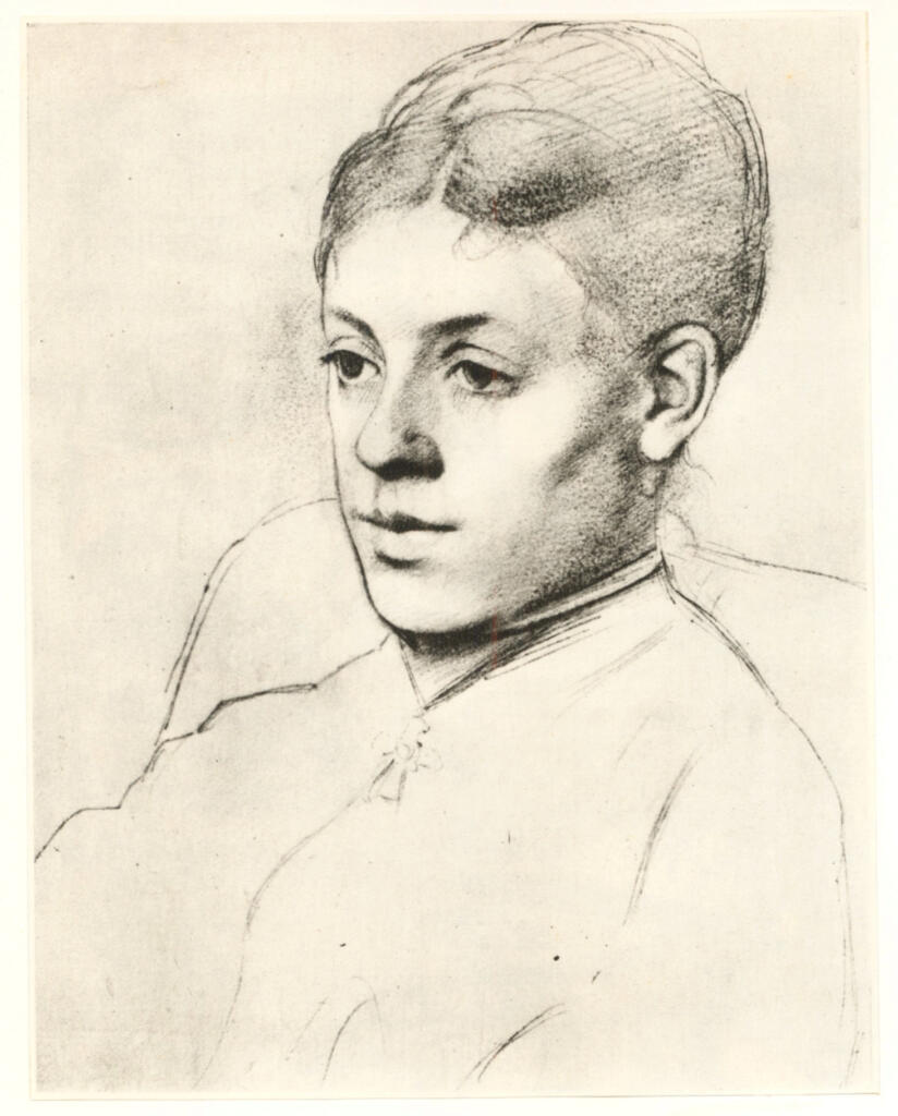 Anonimo , Degas, Edgar - sec. XIX - M.lle Malo