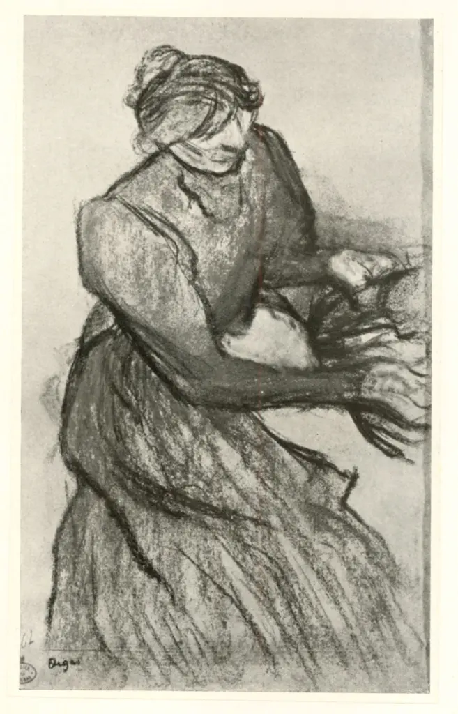 Degas, Edgar , Guardarobiera