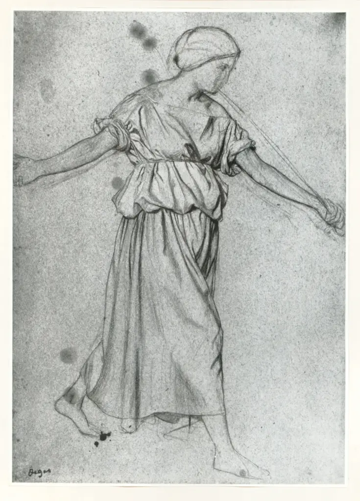 Anonimo , Degas, Edgar , fronte