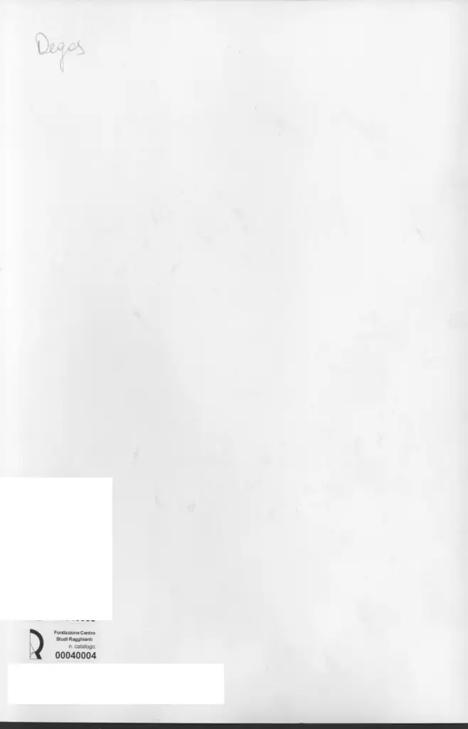 Anonimo , Degas, Edgar - sec. XIX - Two dancers , retro