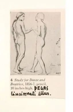 Anonimo , Degas, Edgar - sec. XIX , fronte