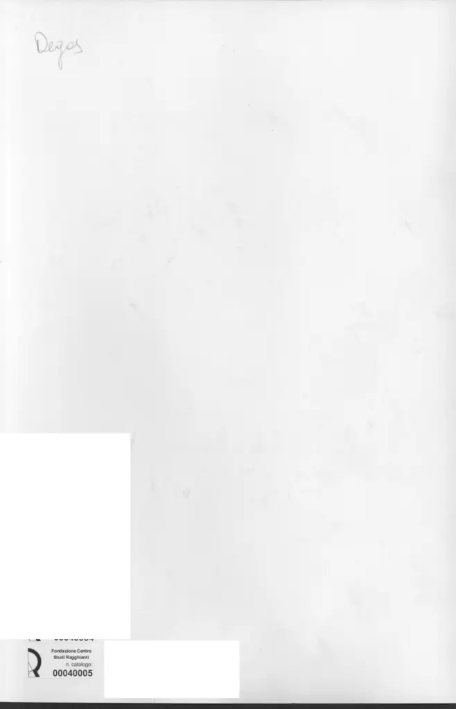 Anonimo , Degas, Edgar - sec. XIX , retro