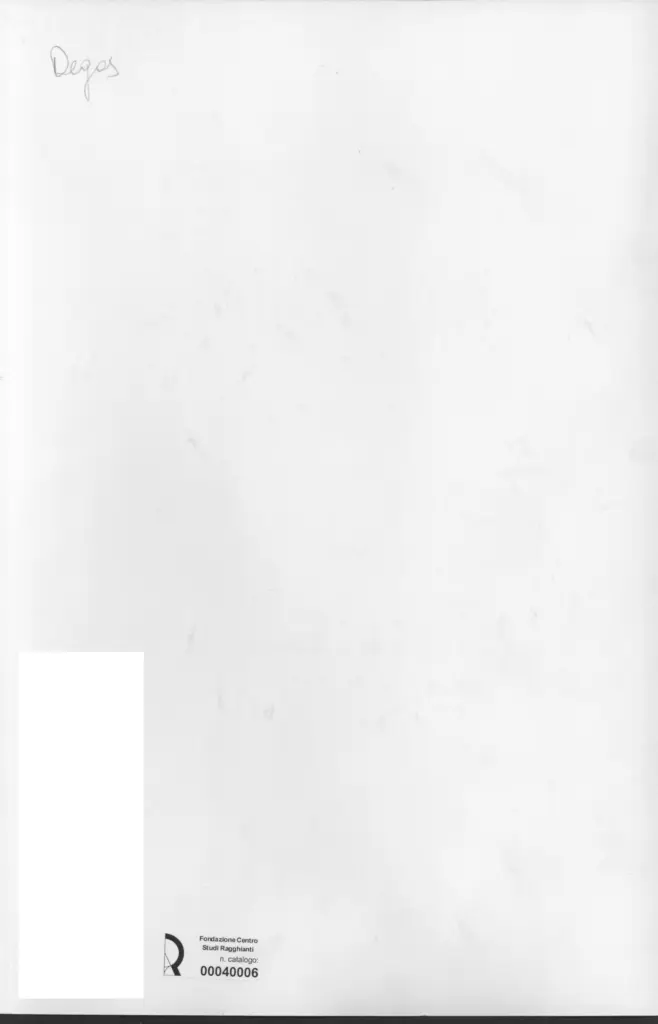 Anonimo , Degas, Edgar - sec. XIX , retro